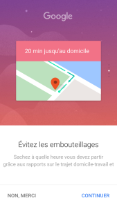 Alerte traffic Google