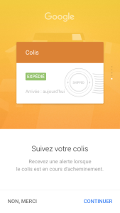 Suivi de colis