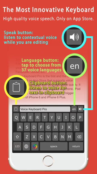 Voice Keyboard Pro ™