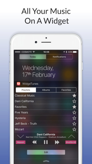 WidgeTunes