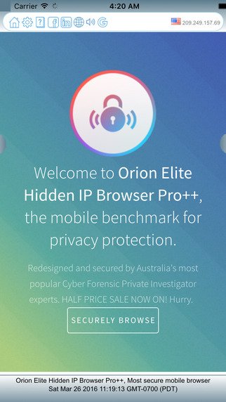 Orion Elite Hidden IP Browser Pro++