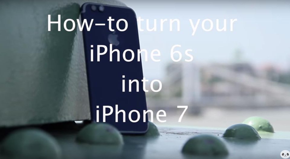 Insolite : une méthode radicale pour passer de l'iPhone 6s à l'iPhone 7