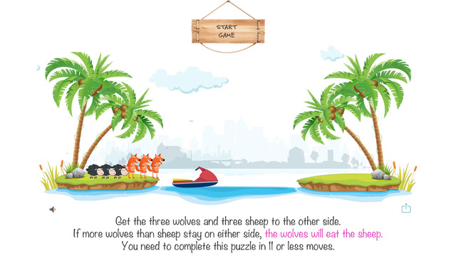 three wolves and sheep