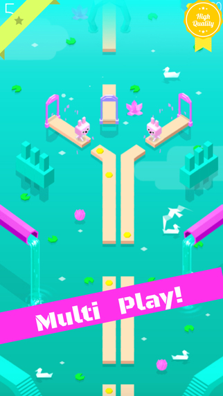 Endless running lake