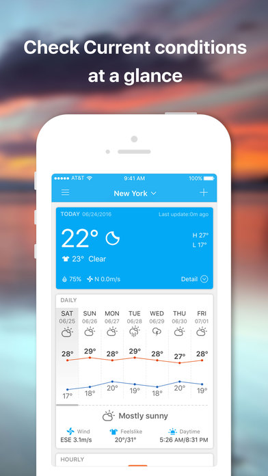 Amber Weather Prévisions météo