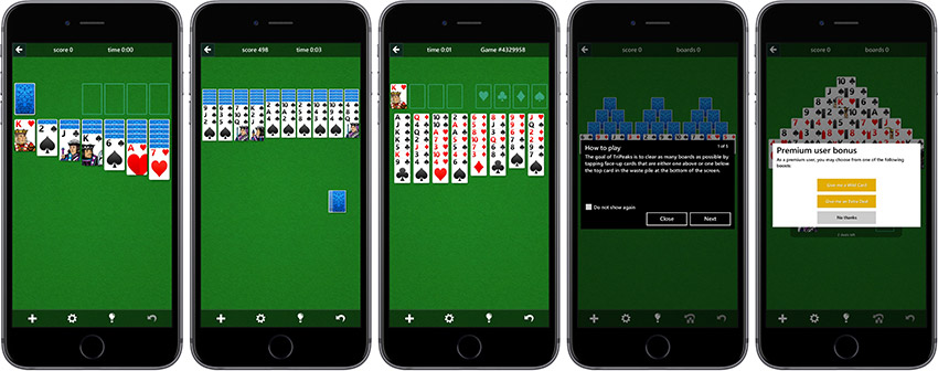 Solitaire pour iPhone