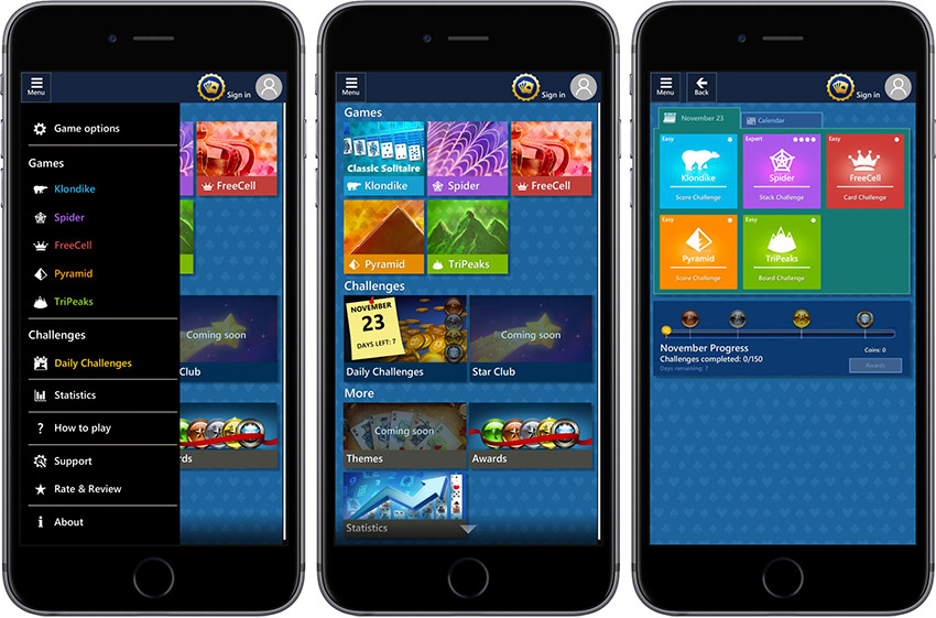 Solitaire pour iPhone