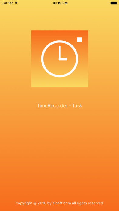 TimeRecorder Task