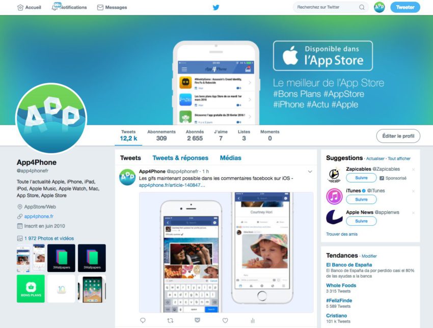 Twitter iOS App4Phone