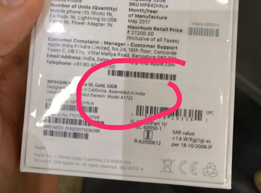 Les iPhone assemblés en Inde