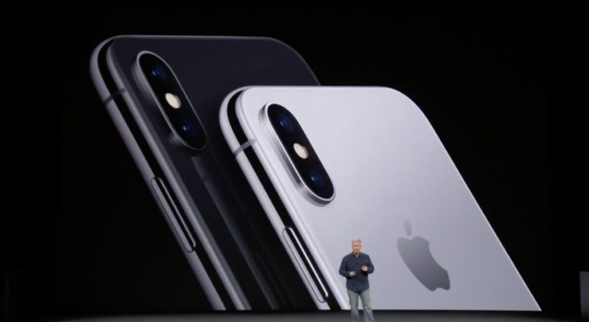 production des iPhone X