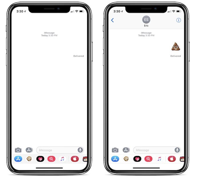 Bug iOS 11 : iMessage