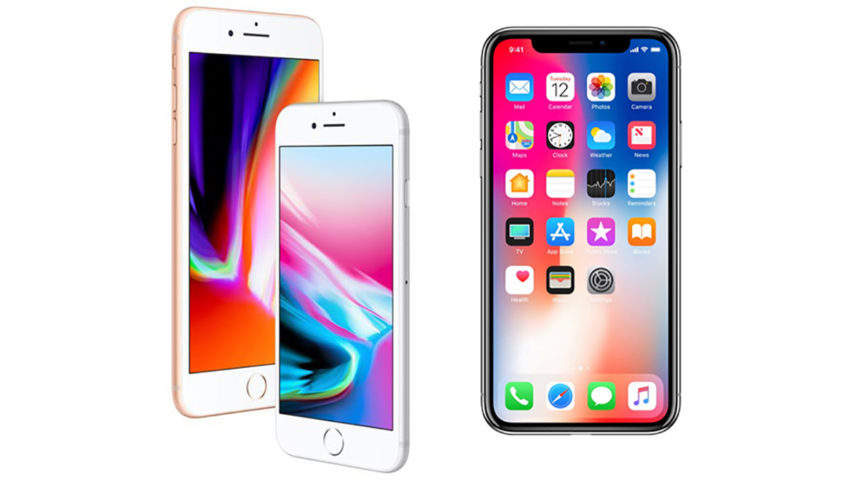 production des iPhone 8 et iPhone X