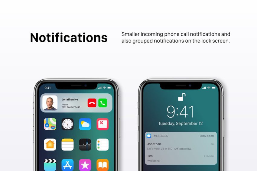 concept iOS 12