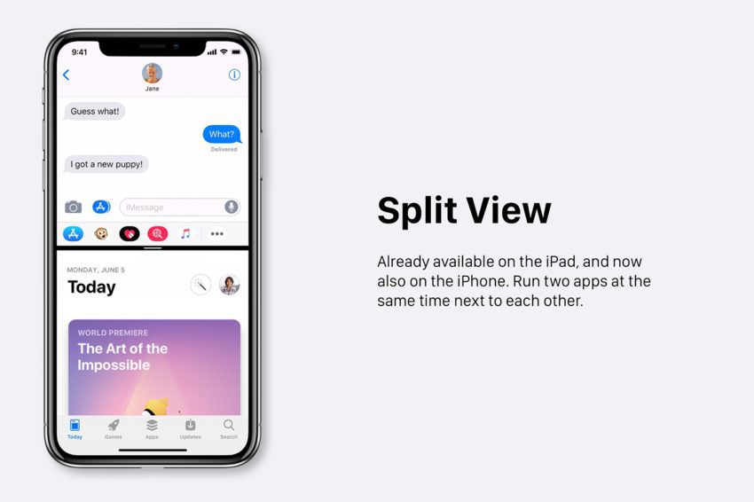 concept iOS 12