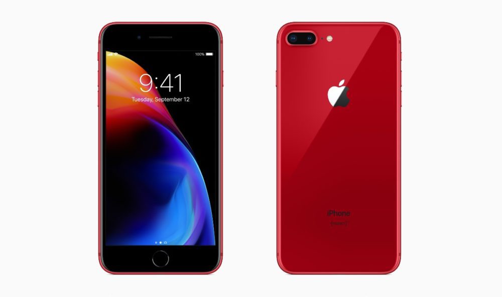 iPhone 8 Plus rouges