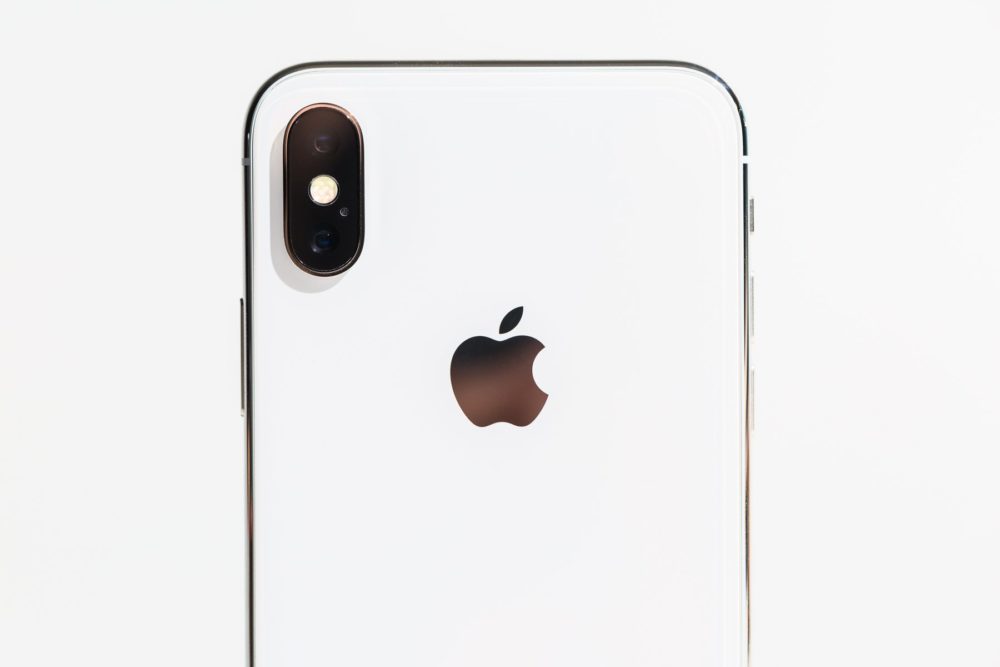 appareil photo des iPhone X