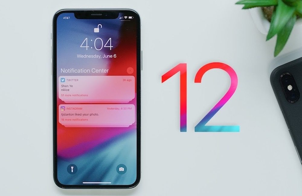 iOS 12 bêta 7