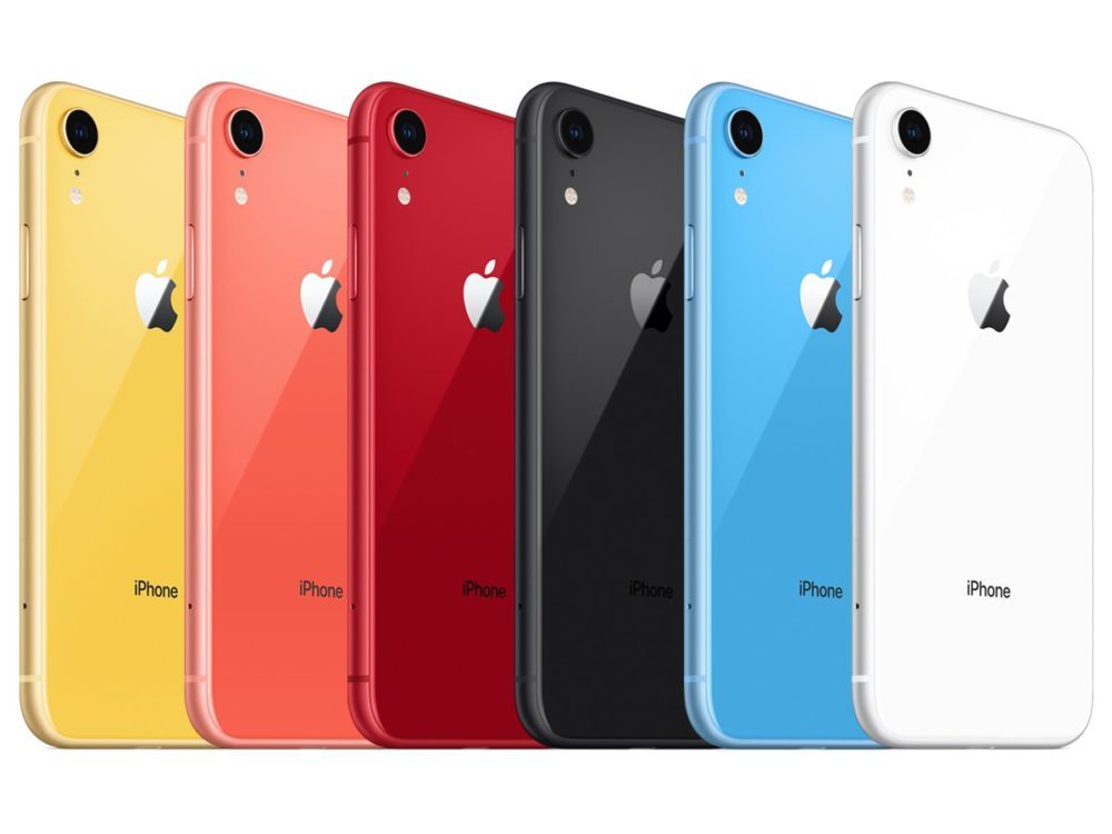 ventes de l'iPhone XR