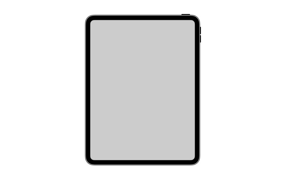 design de l'iPad Pro de 2018