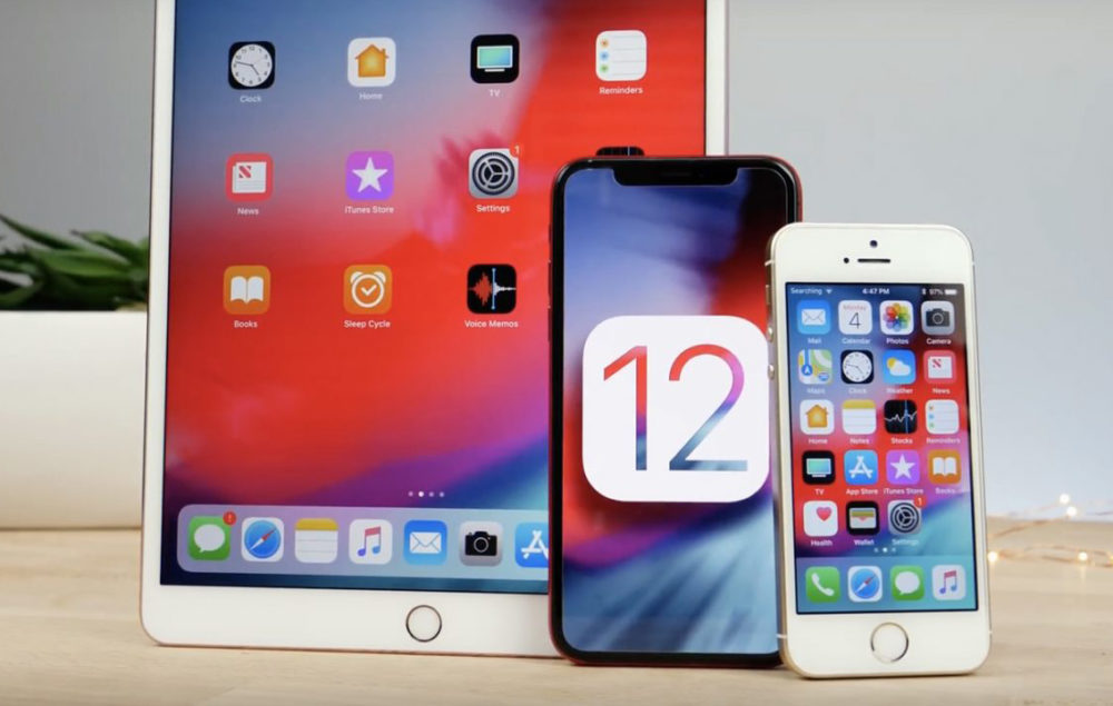 taux d'adoption iOS 12
