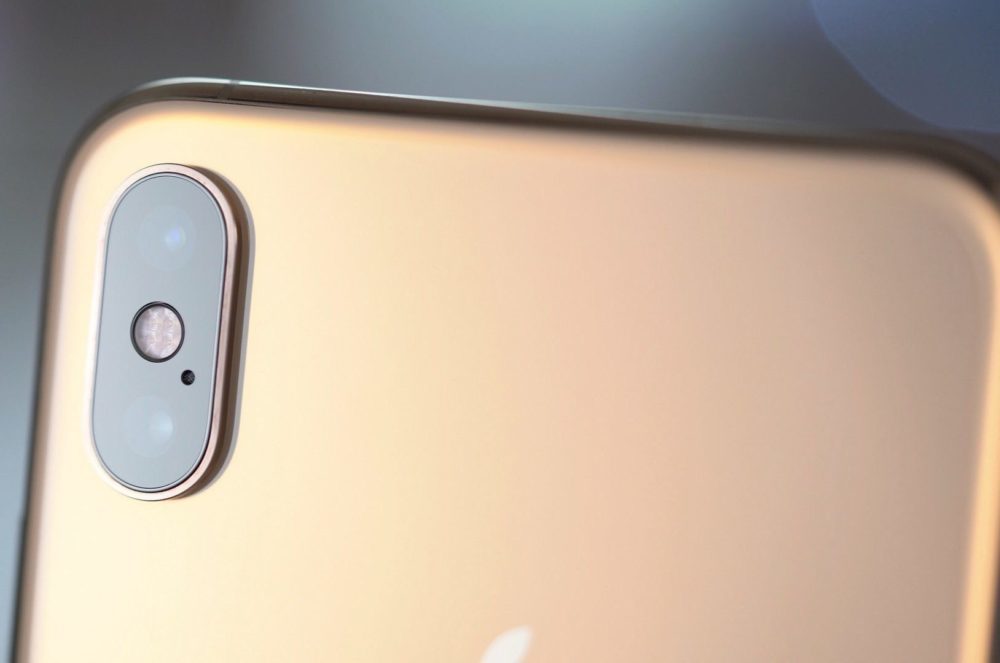 tournée avec un iPhone XS