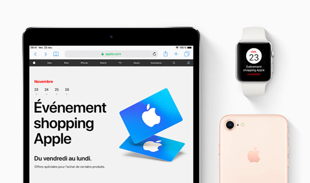 offres d'Apple pour le Black Friday 2018