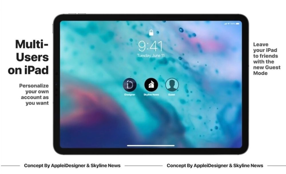 concept iOS 13