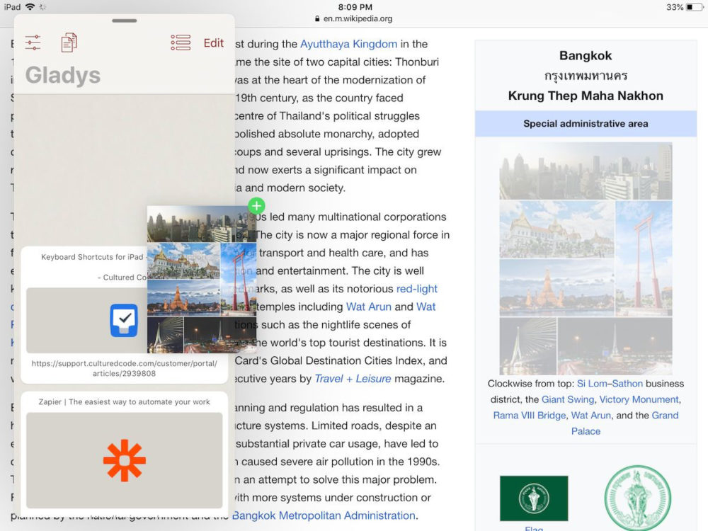 Gladys : Application iPad améliore productivité