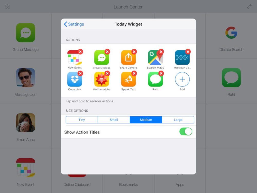 Launch Center Pro : Application iPad améliore productivité
