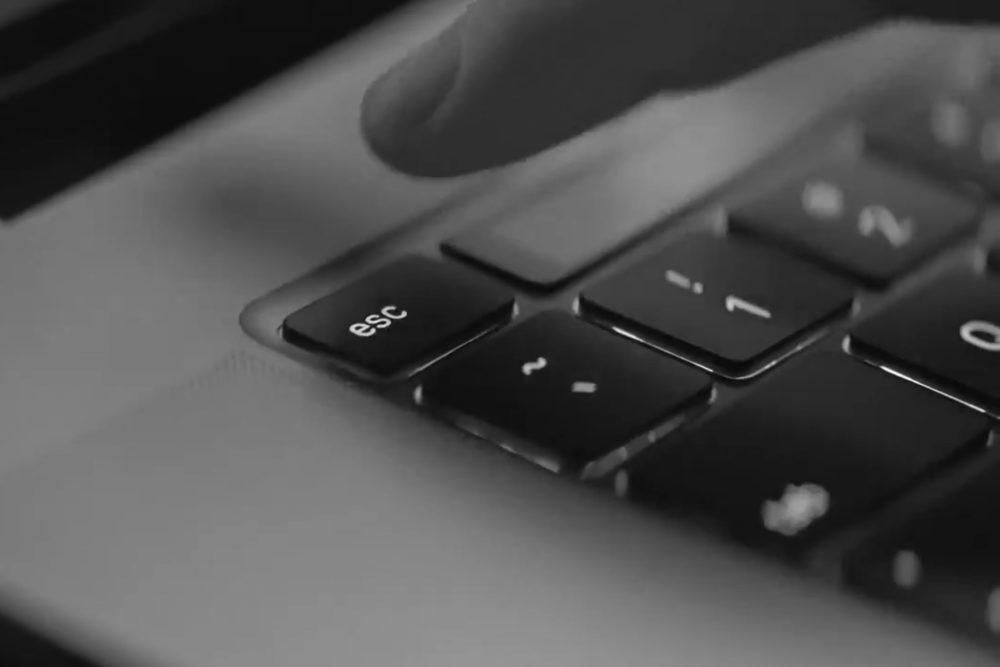 clavier MacBook Pro 16 pouces