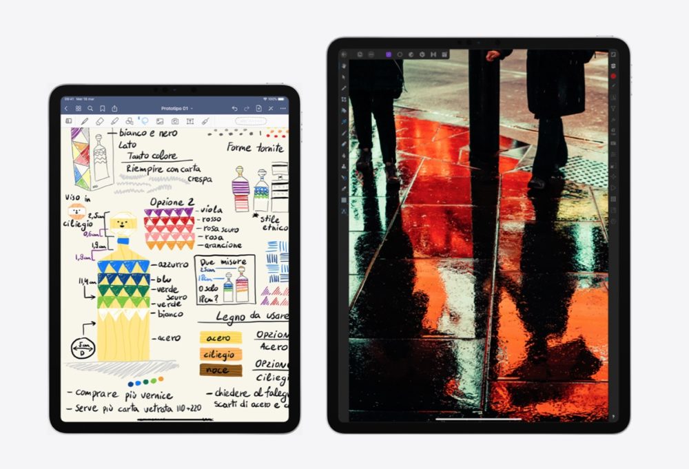 iPad avec écran OLED