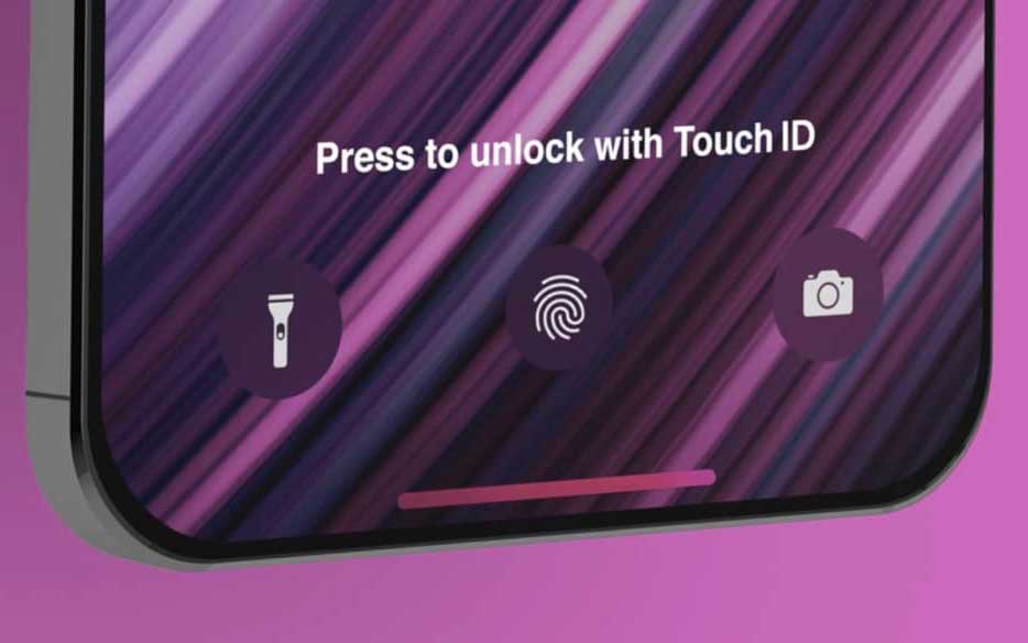 iPhone 13 : Touch ID sous l'écran