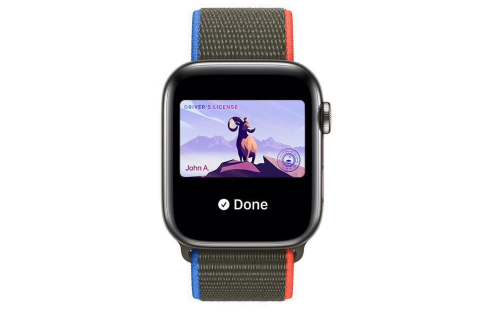 Apple Watch comme portefeuille