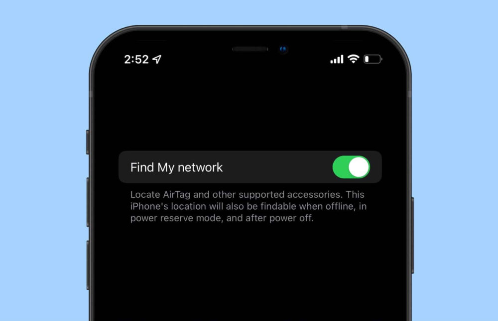 localiser un iPhone sous iOS 15