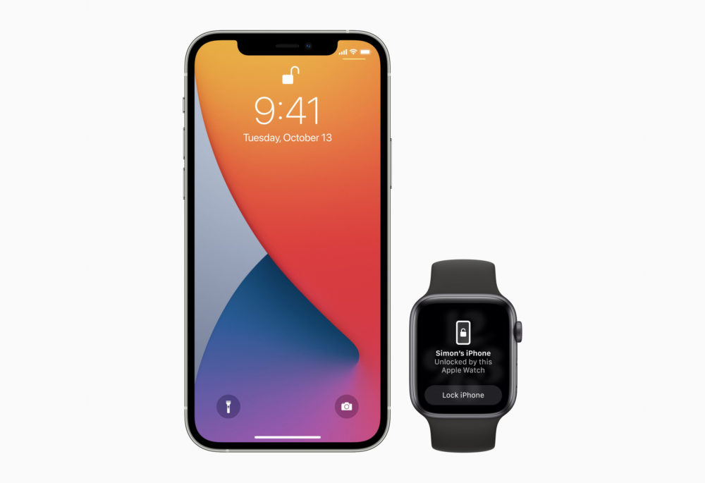 déverrouillage iPhone avec Apple Watch