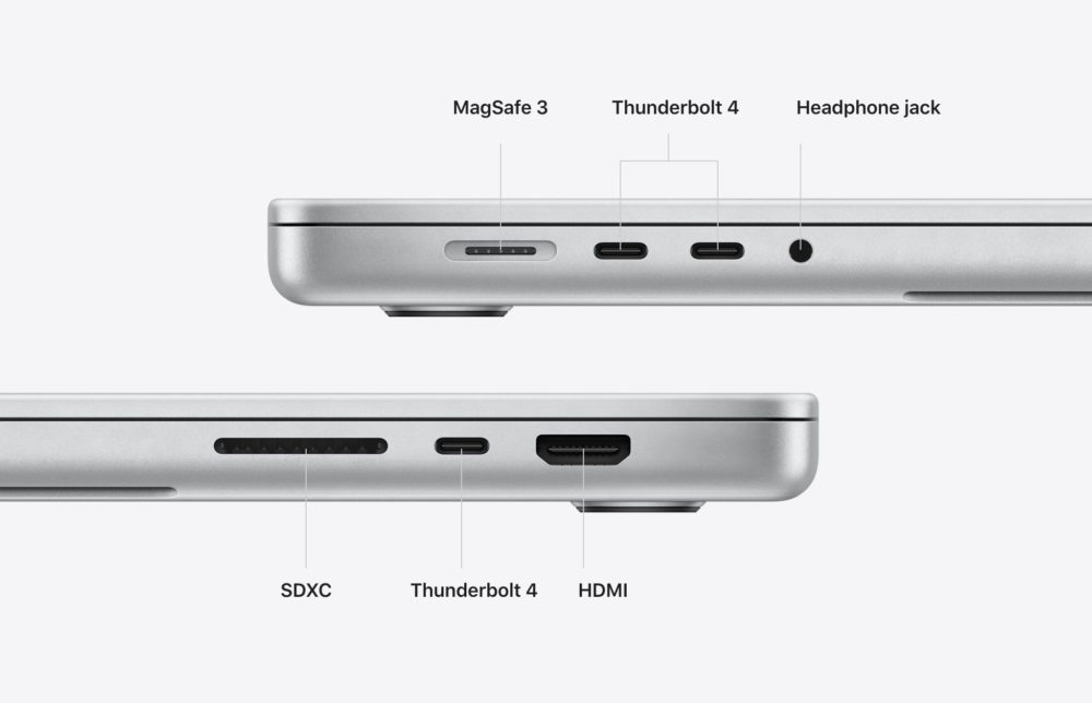 lecteur carte SD MacBook Pro 2021