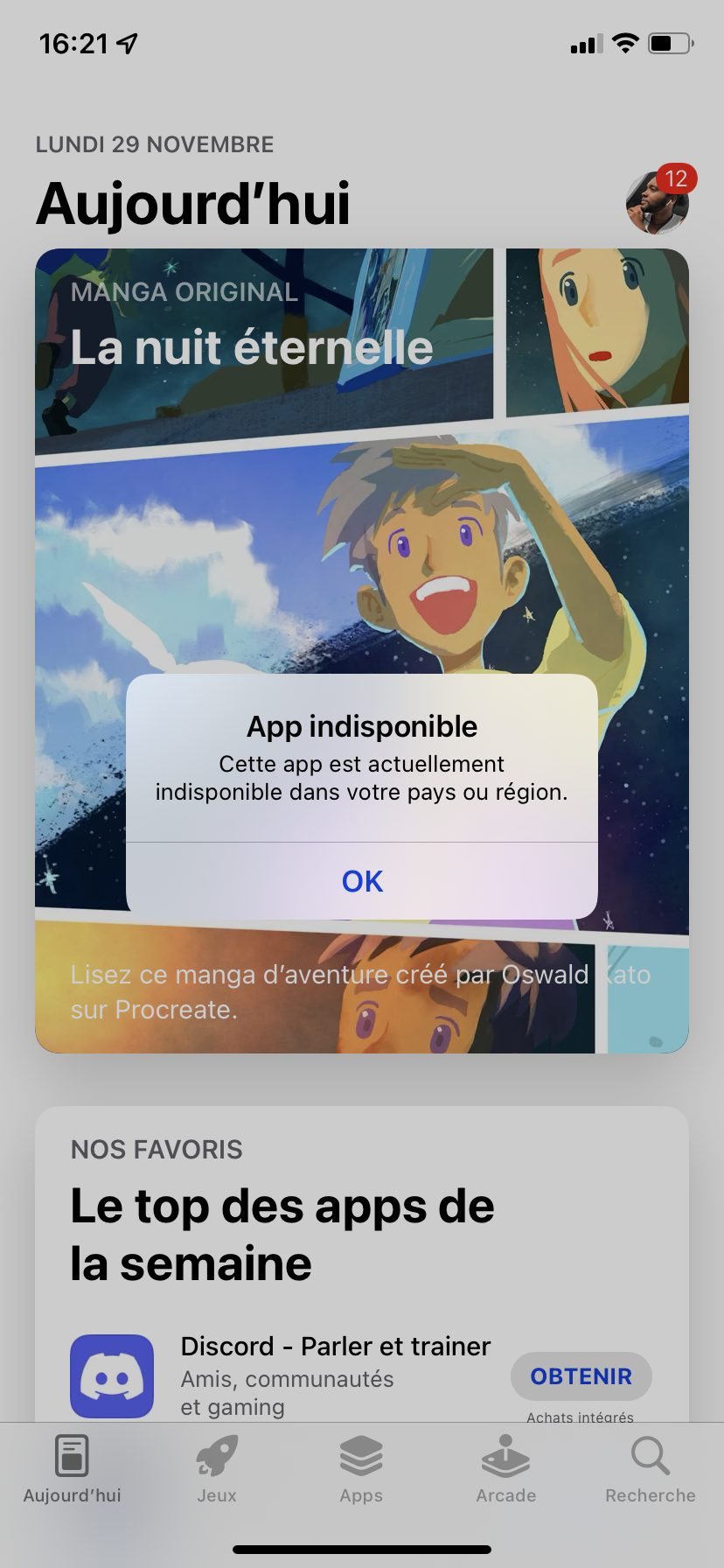 Wish supprimé de l'App Store en France
