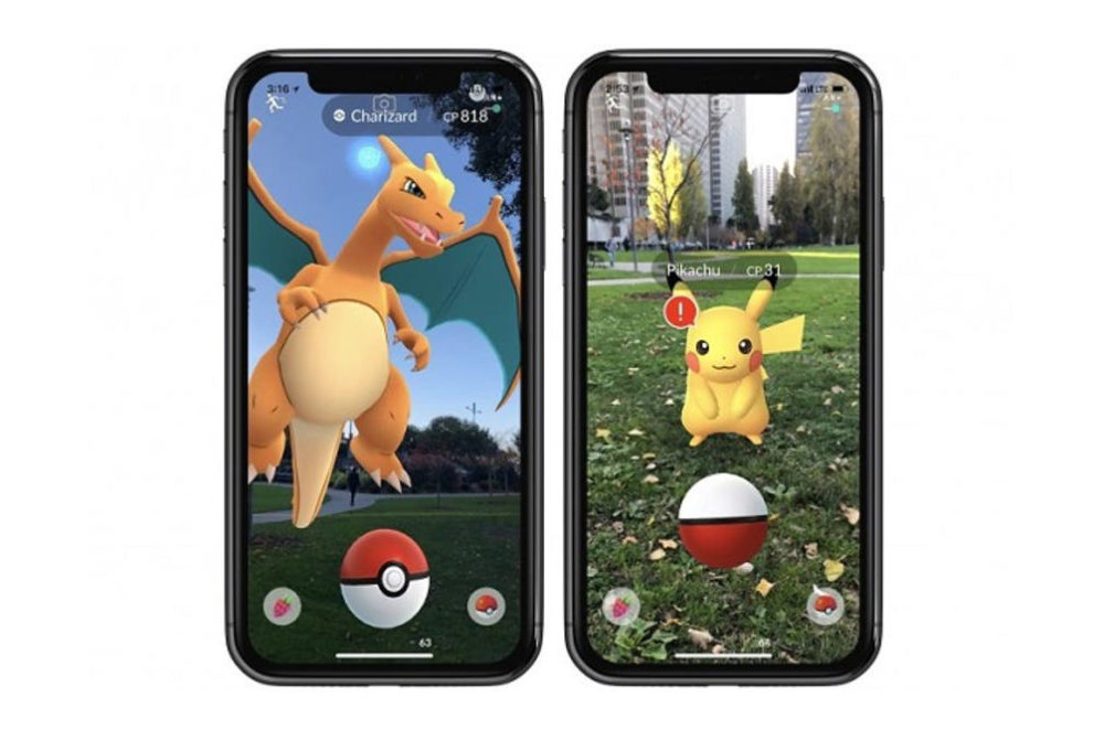 Pokémon Go à 120 Hz sur iPhone