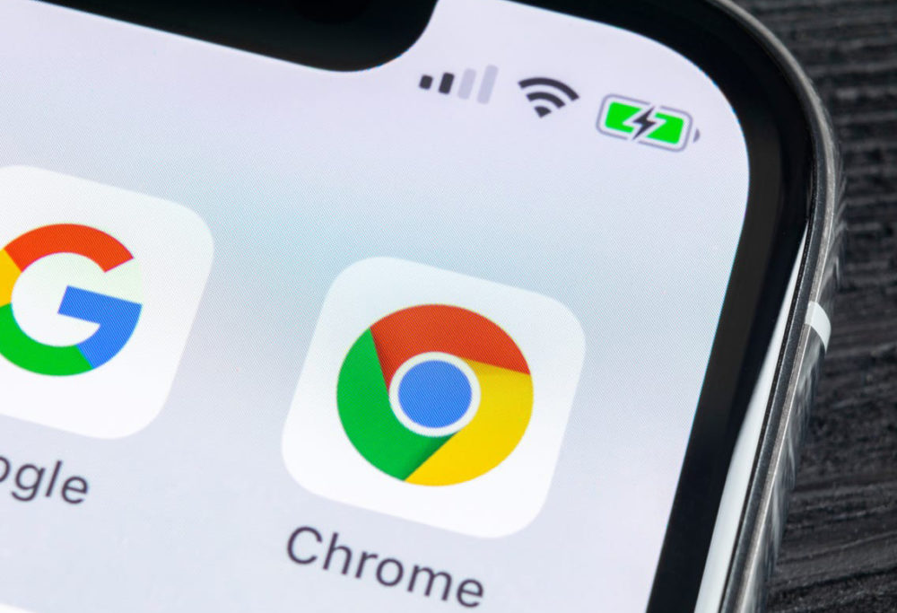 Chrome sur iOS