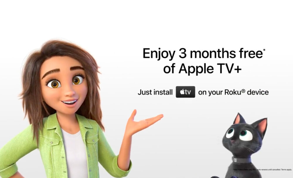 3 mois gratuits à Apple TV+