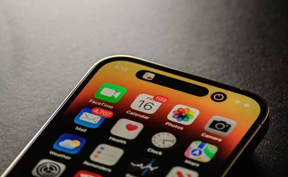 Dynamic Island sur iPhone 17