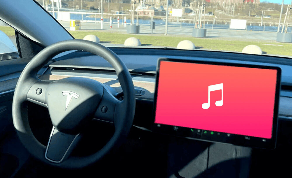 Apple Music sur les voitures Tesla