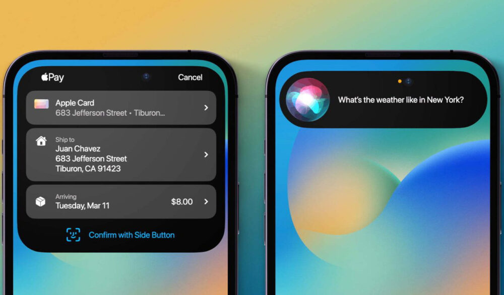 interface Siri sur iOS 17