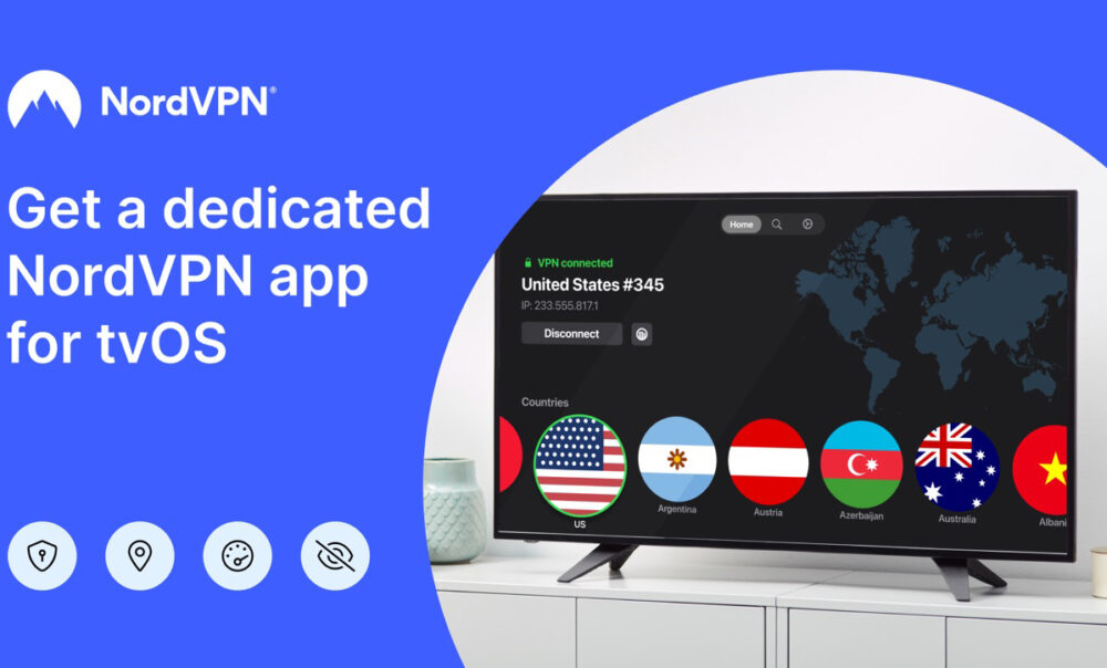 NordVPN sur Apple TV