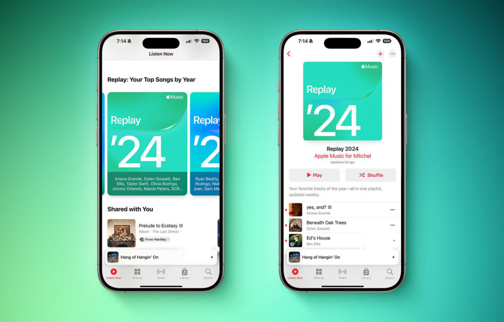 Apple Music Replay 2024