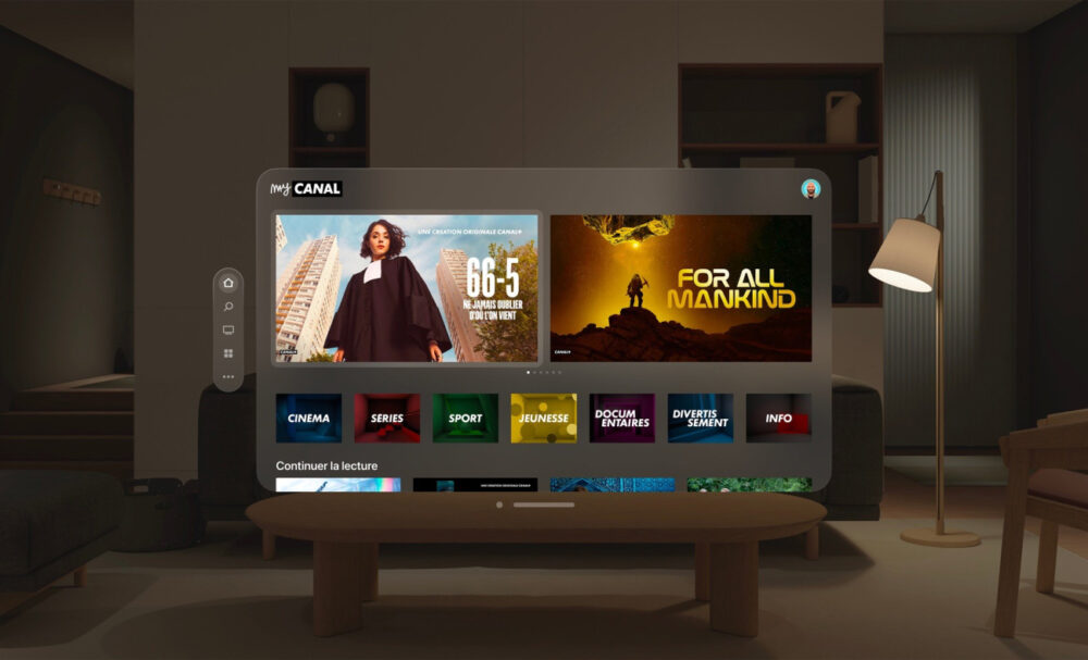 Application Apple Vision Pro