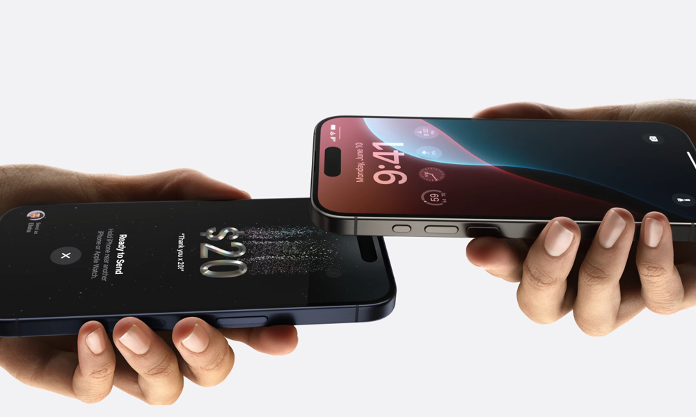 Tap to Cash sur iPhone