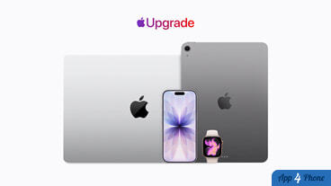 Gamme d’appareils Apple présentée sur fond blanc
