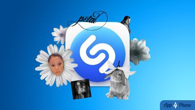 Illustration des stickers Shazam inspirés de l’album Petal d’Ariana Grande